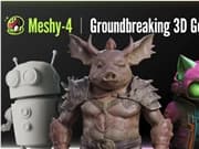 From Games to Architecture: Meshy-4 Brings Sci-Fi Level AI to 3D Modeling and Design