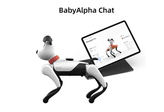 Cute Pets Upgrade! The First Multi-Modal AI Quadruped Robot BabyAlpha A2 Astonishes Debut in China