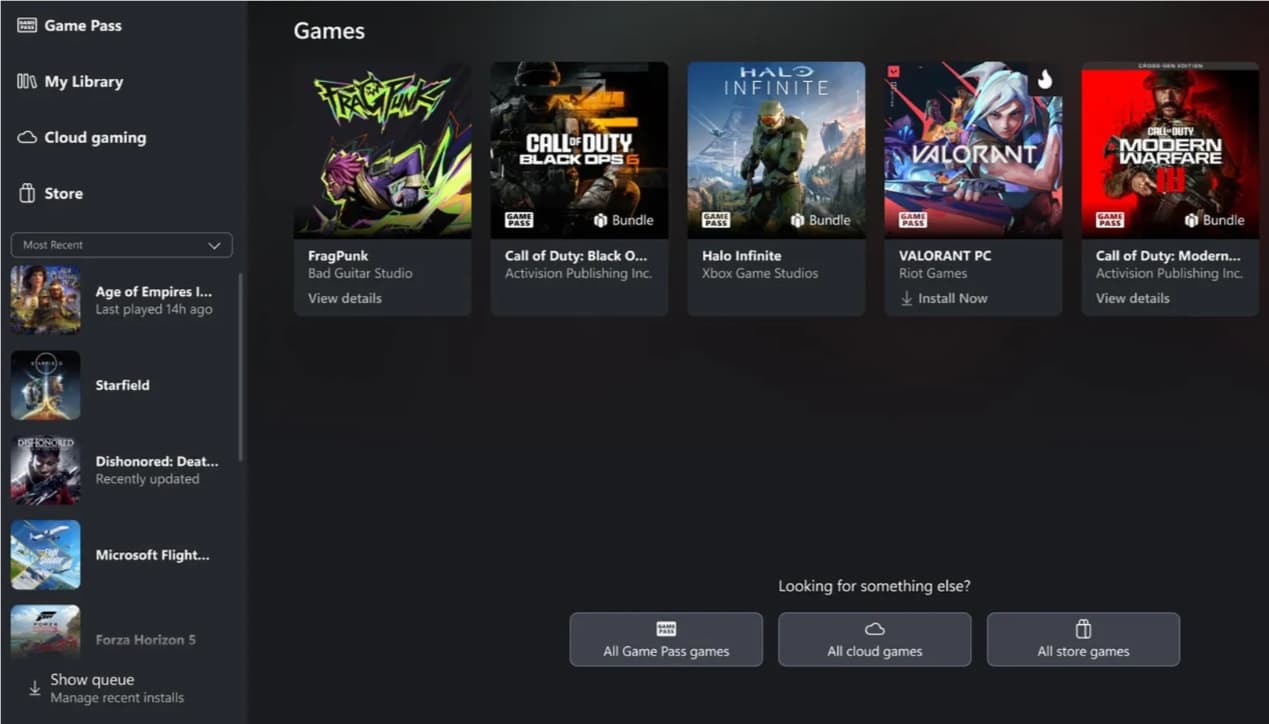 Xbox Launches AI Search Feature, Find Games with Simple Keywords