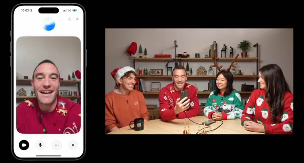 OpenAI Launches Screen Sharing and Video Chat Features, ChatGPT Introduces 'Santa Mode'