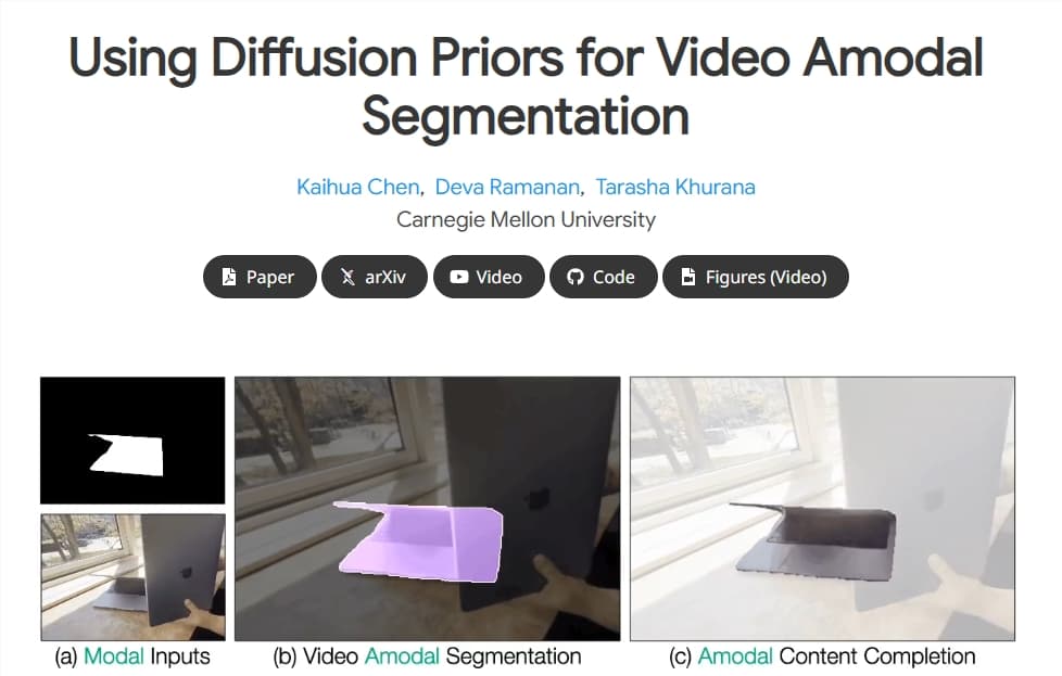 Diffusion-Vas: Tracking Video Objects with Occlusion Completion