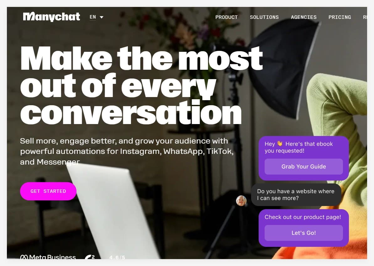 Manychat 獲得1.4億美元融資，助力 AI 業務消息平臺發展