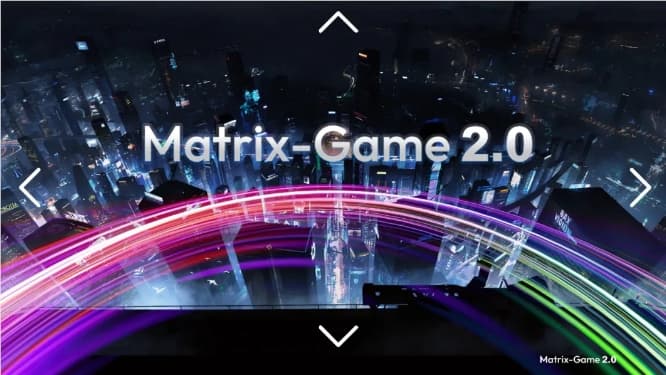崑崙萬維重磅發佈 Matrix-Game2.0:首個開源世界模型，實時生成分鐘級高連貫視頻