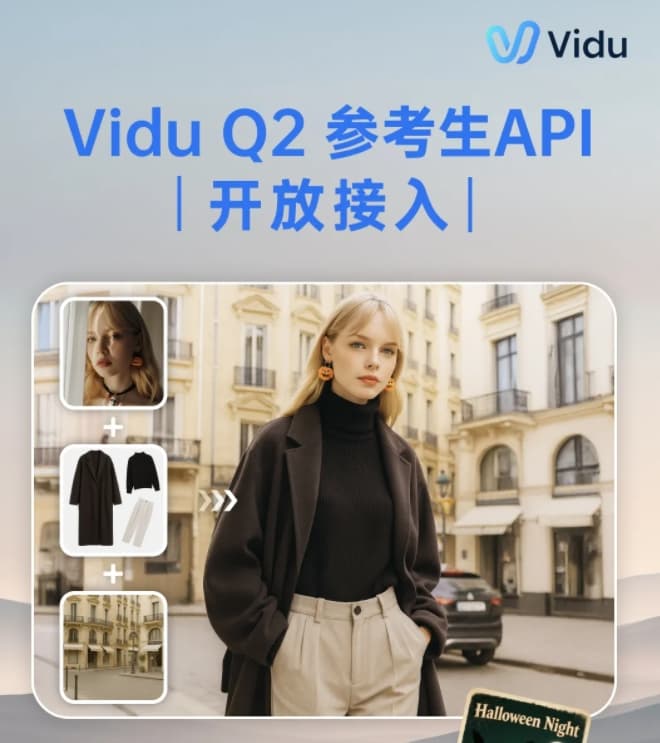 Vidu Q2参考生MaaS平台全面开放 API开放接入