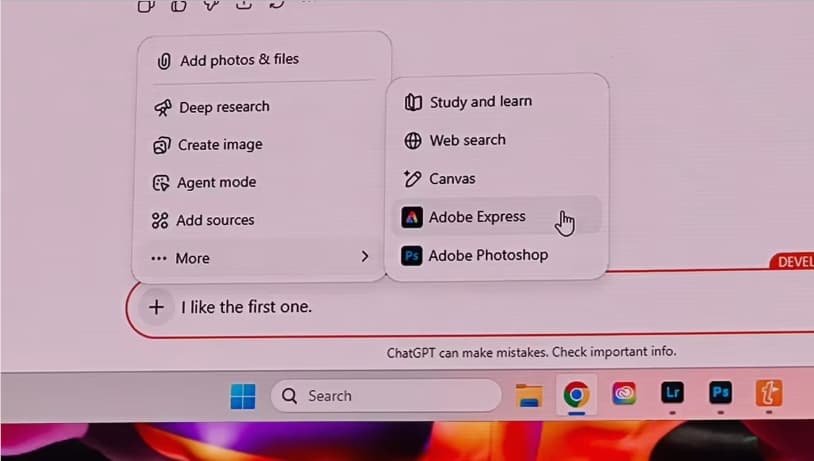 和GPT聊天就能修圖？Adobe聯手OpenAI，Photoshop正式接入ChatGPT，創意門檻再降低！