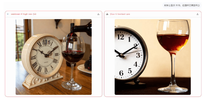 Nano Banana 2 Makes Its Debut! Precise Rendering of a Full Glass of Red Wine at 11:15 AI Image Generation Enters the Designer Era