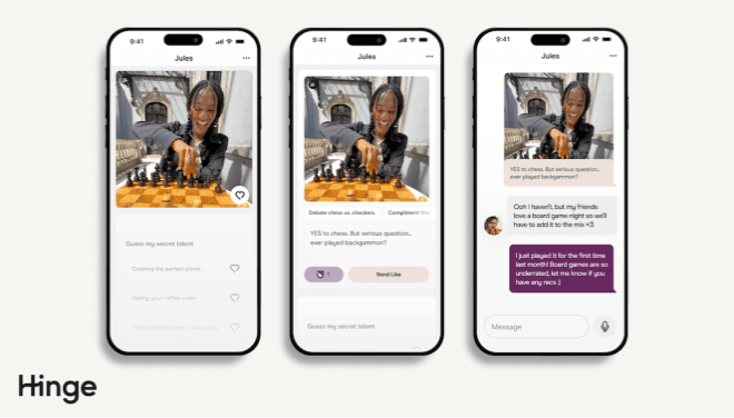 告别无聊寒暄！Hinge 上线 AI「Convo Starters」点赞自动生成3条个性化开场白