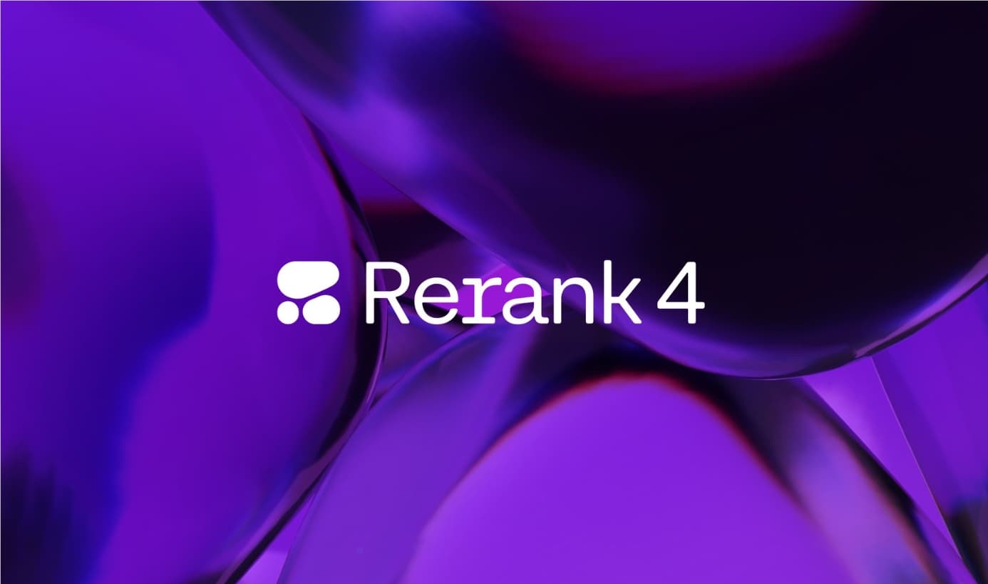 Cohere 推出 Rerank 4：四倍擴展上下文窗口，提升企業搜索精準度