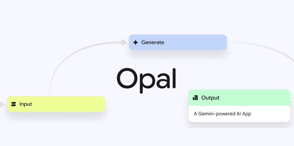 Google Web Integrates Opal, Create Atmosphere Modeling with Natural Language