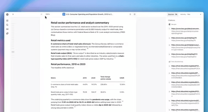 GPT-5.2 强力驱动！OpenAI 深度研究工具大升级，解锁全屏报告交互新体验