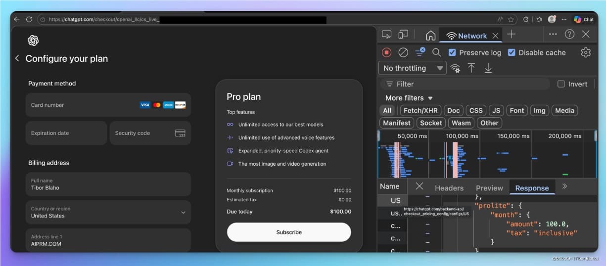 ​OpenAI 祕密開發中端套餐：ChatGPT Pro Lite 曝光，月費 100 美元