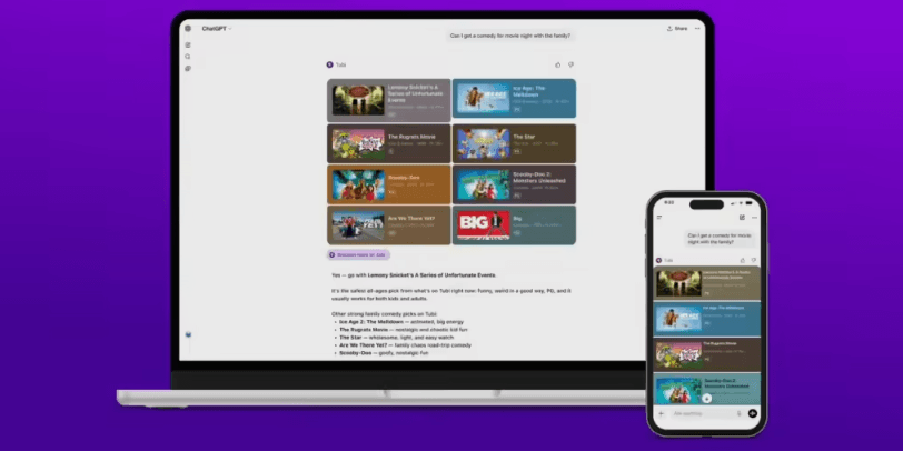 Deep Integration of ChatGPT: Unlock 300,000 Movies and TV Shows with Conversations