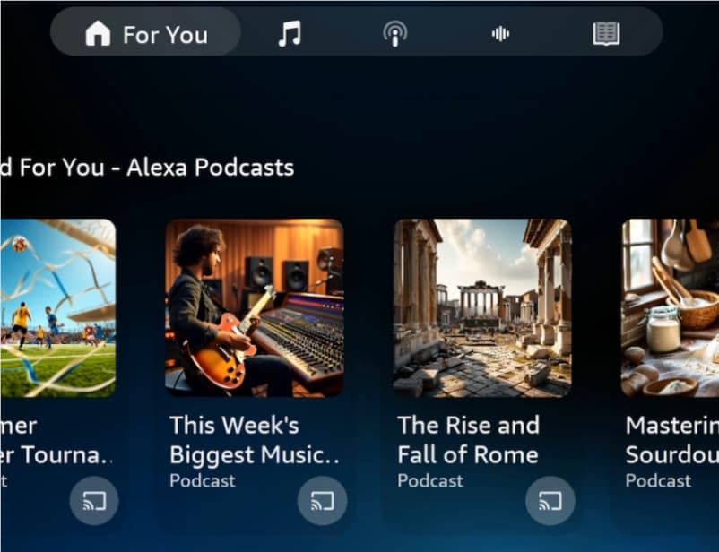 Alexa+ 上线按需播客功能 想听啥自己点！
