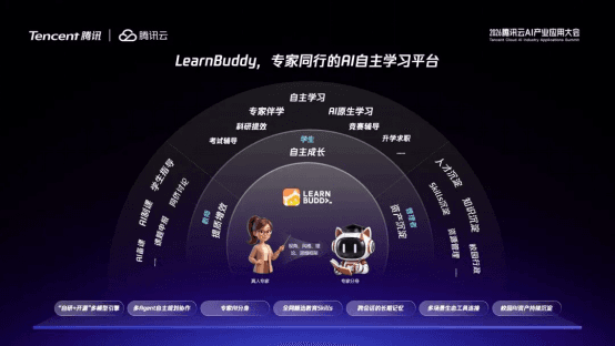 騰訊發佈首個智能體行業應用LearnBuddy，打造專家同行的AI自主學習平臺