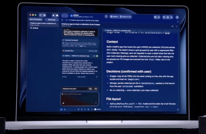 ​苹果 Xcode 27 深度集成 AI 智能体，迎来“氛围编程”新时代