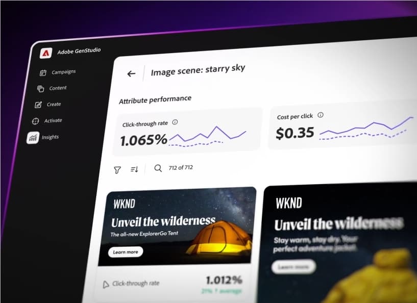 Adobe GenStudio 登場!AI加持,打造個性化廣告內容