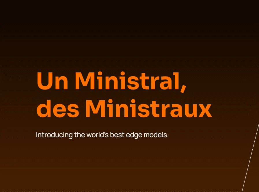 Mistral AI推超強邊緣AI模型Ministral 8B,支持128000個token