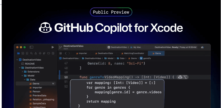 GitHub Copilot Now Supports Xcode, Apple Developers Can Experience AI Coding Assistant