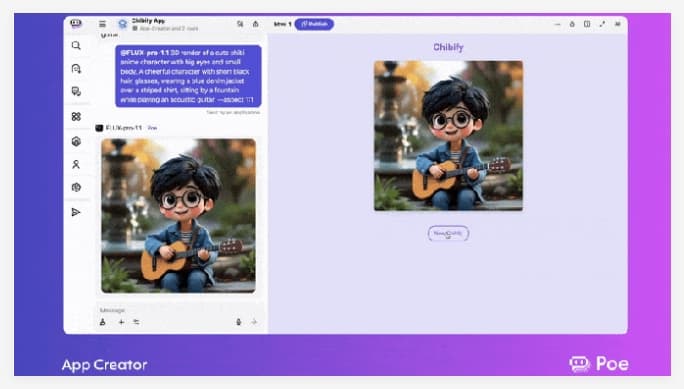 Quora Poe Launches Custom AI App Creation Feature