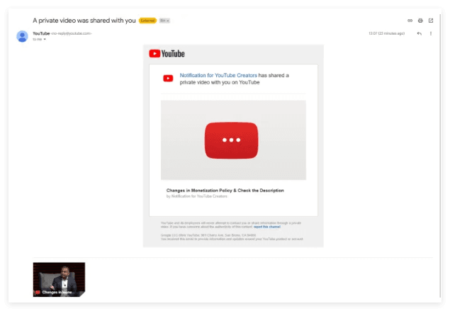 Warning! YouTube CEO AI-Generated Fake Video Scam Exposed - Creators Beware!