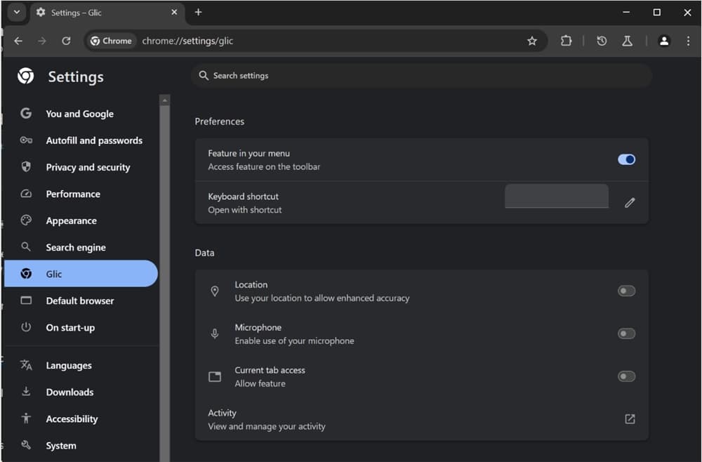 Google Chrome即将集成Gemini AI,助力浏览体验再升级