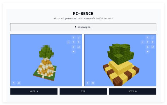 Minecraft变身AI竞技场:高中生打造创新模型评测平台