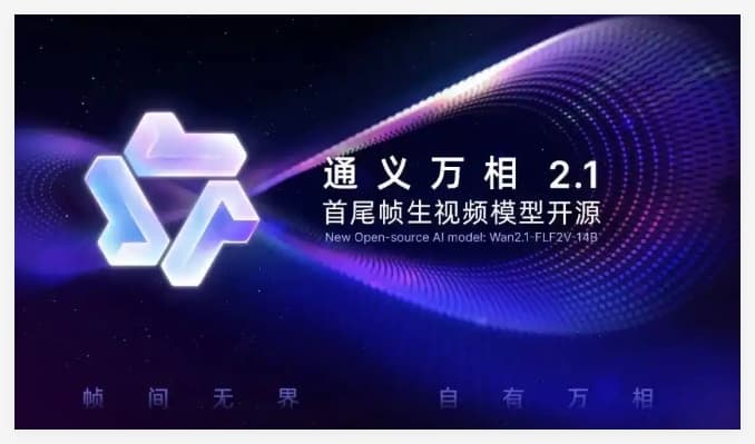 阿里通义万相首尾帧生视频模型Wan2.1-FLF2V-14B开源