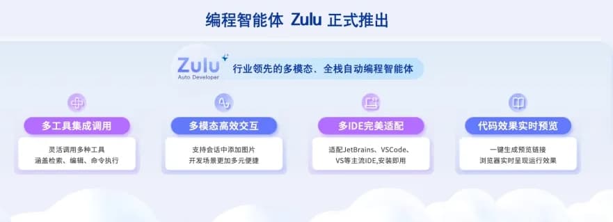 国内首个多模态AI程序员正式上岗 文心快码Coding智能体Zulu正式发布