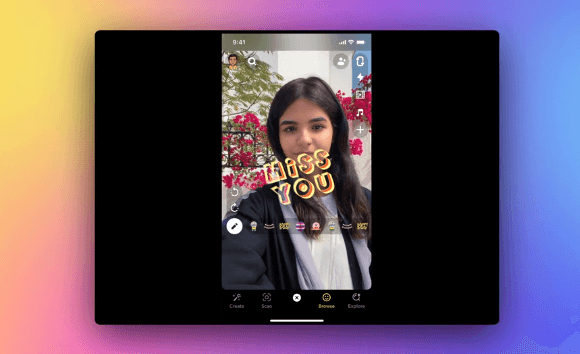 Snap 推出 Lens Studio iOS 和网页应用,简化 AR 镜头创作流程