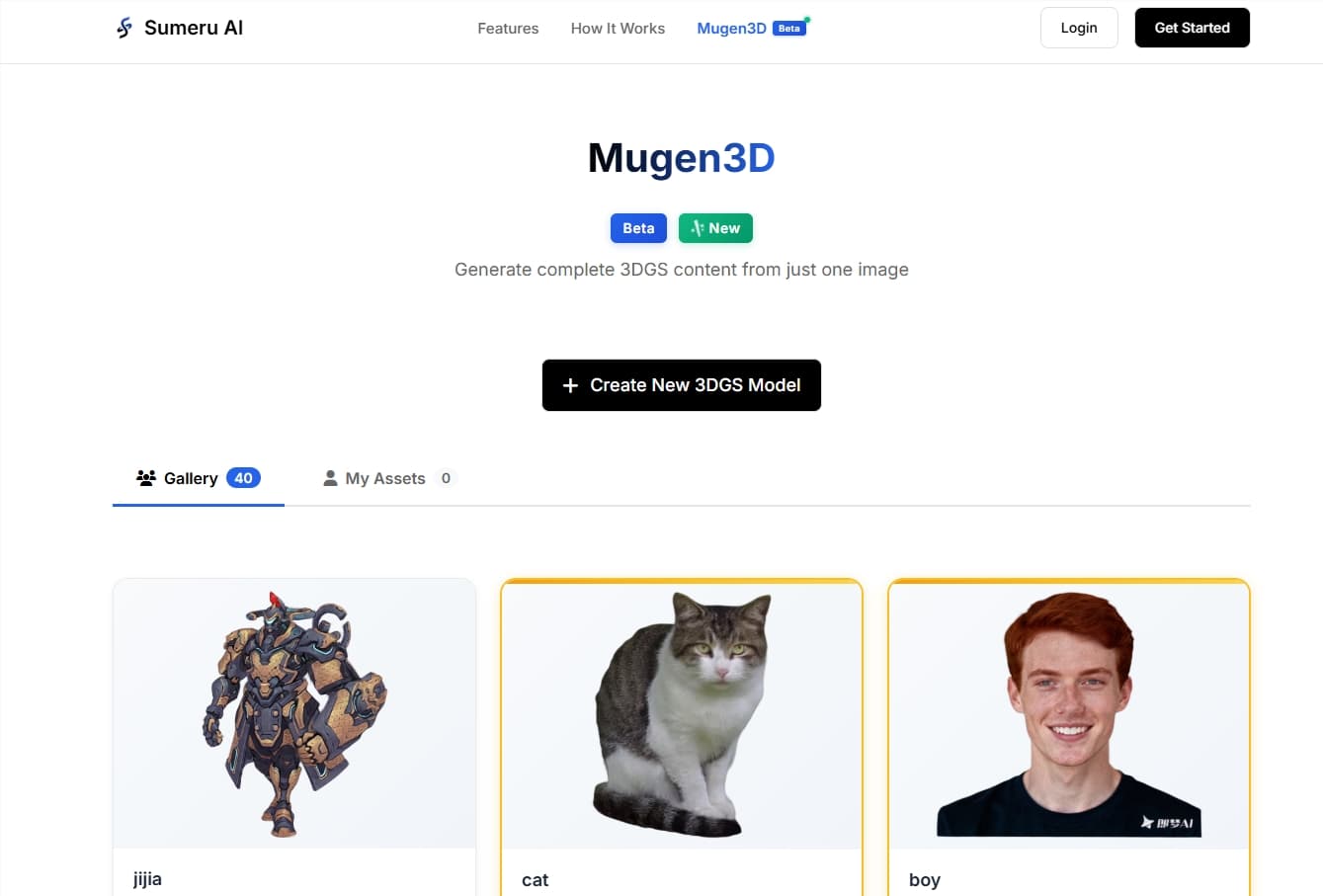 Generate a Realistic 3D World from a Single Image! Mugen3D Triggers an AI Modeling Revolution, with a Realism Rate of 100%?