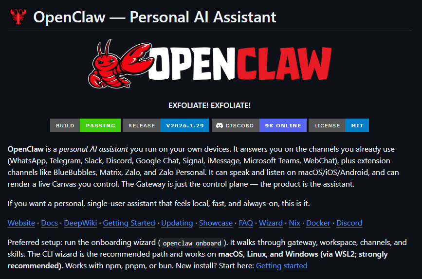 又改名!Clawd更名为OpenClaw GitHub星标破10万引爆社区
