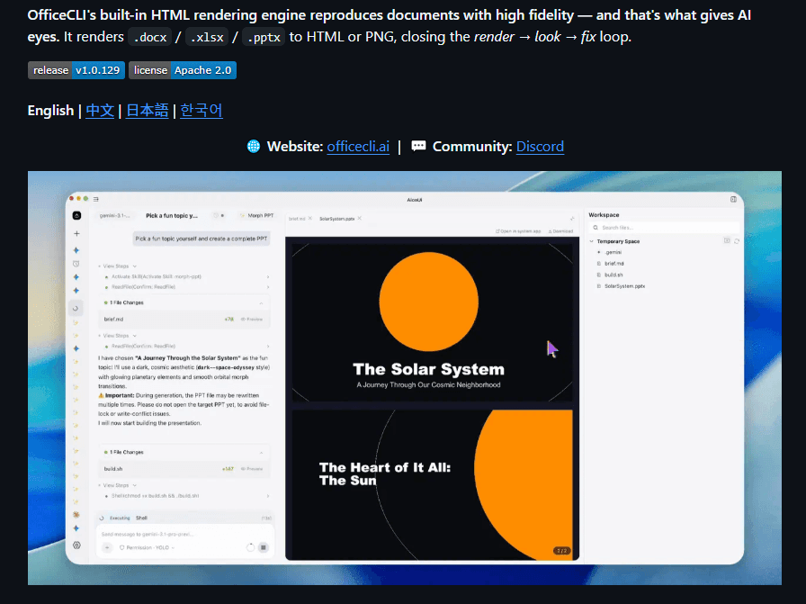 AI Got a Productivity Tool: Open-Source OfficeCLI Allows Intelligent Agents to Master Documents