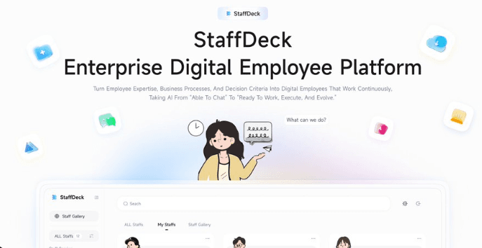 Digital Immortality? Mingshi AI Opensources Enterprise Digital Employee Platform StaffDeck