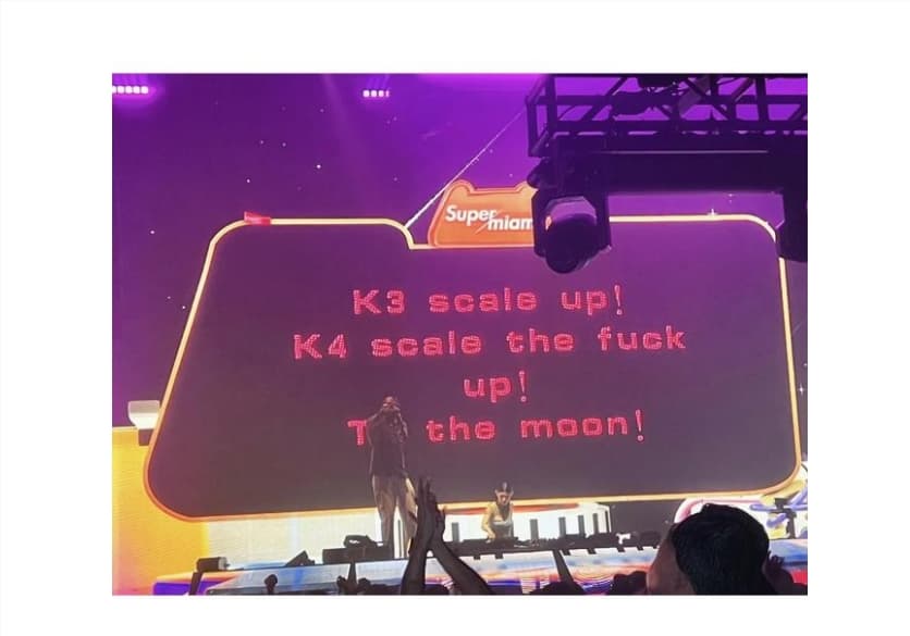 Moon's Dark Side Holds K3 Celebration Event, On-Site Banners Reveal Development Trends of K4